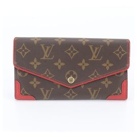 Louis Vuitton Monogram Portefeuille Sarah Retiro Long Wallet