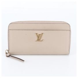 Louis Vuitton Zippy Lockme Leder-Langbörse mit RFID-Schutz