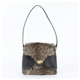 Gucci Lederschultertasche Tote Bag