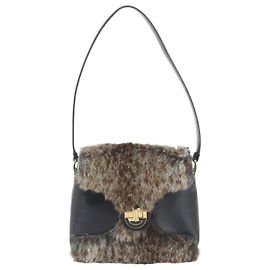 Gucci Lederschultertasche Tote Bag