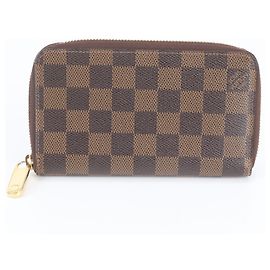 Louis Vuitton Damier Zippy Compact Geldbörse