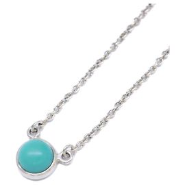 Autre Marque Collar con colgante Tiffany & Co. Elsa Peretti Color by the Yard de turquesa