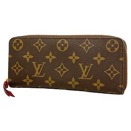 Louis Vuitton Monogram Portefeuille Clemence Long Wallet
