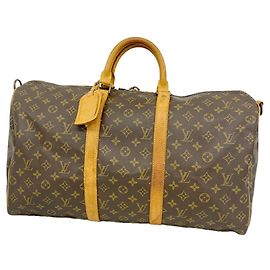 Bolsa Boston Louis Vuitton Marrom