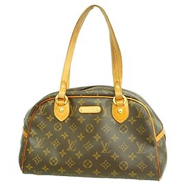 Bolsa de Ombro Louis Vuitton Monogram Montorgueil PM