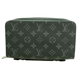 Carteira Longa Zippy XL Louis Vuitton Monogram Eclipse