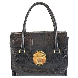 Bolso de mano ETRO en cuero negro