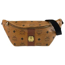 Bolso bandolera MCM Visetos Brown
