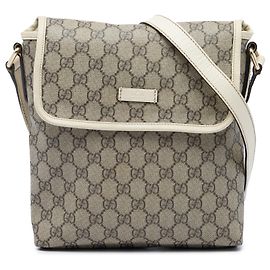 Borsa a tracolla Gucci Beige GG Supreme
