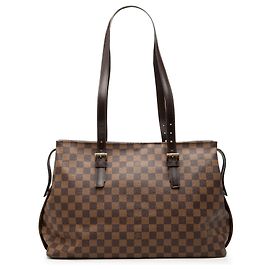 Louis Vuitton Brown Damier Ebene Chelsea