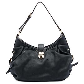 Louis Vuitton Black Monogram Mahina XS