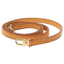 Bandoulière en cuir Vachetta beige Louis Vuitton
