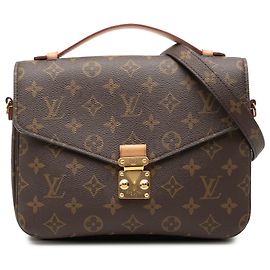 Louis Vuitton Brown Monogram Pochette Metis