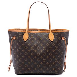Louis Vuitton Brown Monogram Neverfull MM