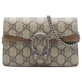 Gucci Mini GG Supreme Dionysus Crossbody Beige