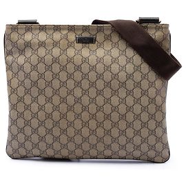 Borsa a tracolla Gucci Beige GG Supreme