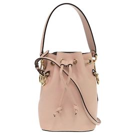 Fendi Mon Tresor Mini Beuteltasche aus rosa Kalbsleder