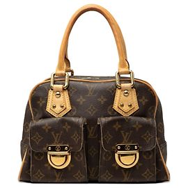Louis Vuitton Brown Monogram Manhattan PM