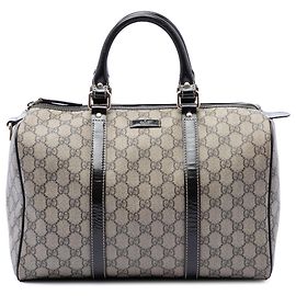 Borsa Boston Gucci Joy Medium GG Supreme Beige