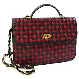 Bally Vintage Lederhandtasche