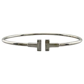 Autre Marque Brazalete Tiffany T de plata