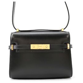 Yves Saint Laurent Saint Laurent Paris Manhattan Mini Leather Shoulder Bag