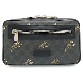 Bolsa Tiracolo Gucci GG Supreme Web Line Tiger