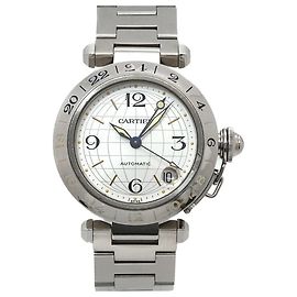 Cartier Pasha C Meridian GMT W31029M7 Uhr für Jungen