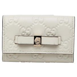 Gucci Guccissima Schlüsseletui mit Band