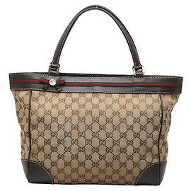 Gucci Mayfair GG Canvas Tote Bag