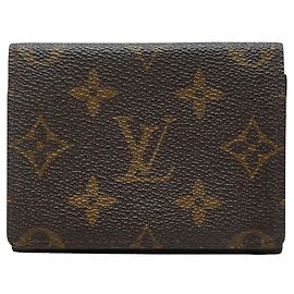 Louis Vuitton Monogram Enveloppe Carte de Visite Card Case