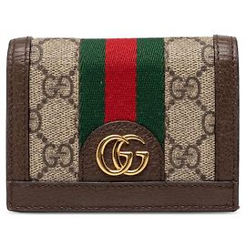 Portefeuille court Gucci Ophidia GG Supreme