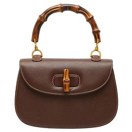 Bolsa Gucci Bamboo marrom