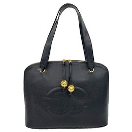 Bolsa de ombro Chanel preta