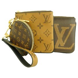 Bolso Louis Vuitton Monogram Giant Reverse Pochette Trio