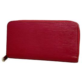 Louis Vuitton Epi Zippy Geldbörse in Fuchsia