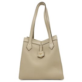 Fendi Origami Schultertasche aus Leder in Grayish