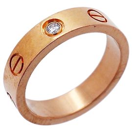 Anello Mini Love Cartier in oro rosa