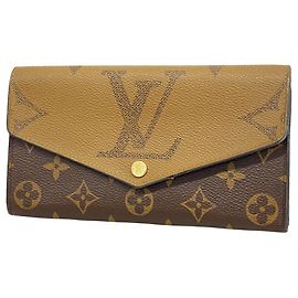 Portafoglio Lungo Louis Vuitton Monogram Giant Reverse