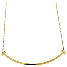 Autre Marque Collar Tiffany T Smile Extra Large en oro rosa 18K