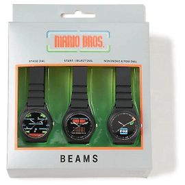 Autre Marque Seiko Alba x Beams Super Mario Bros. Sammler-Set (3 Uhren)
