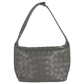 Sac à main en cuir Mini Wallace Intrecciato Bottega Veneta
