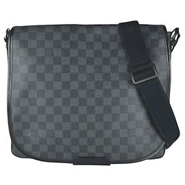 Sac à épaule Louis Vuitton Damier Graphite