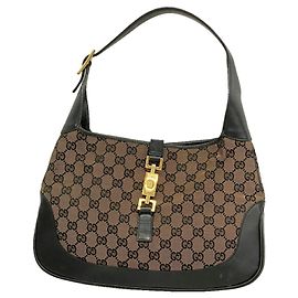 Bolsa de Ombro Gucci GG Canvas Jackie