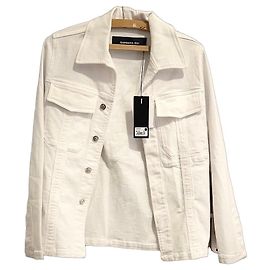 Barbara Bui white denim jacket