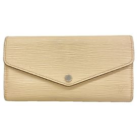 Portafoglio lungo Louis Vuitton in pelle Epi