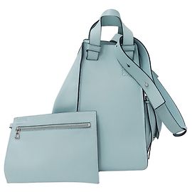 Bolso de mano Loewe de piel azul claro