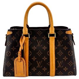 Louis Vuitton Soufflot Monogram Canvas with Leather MM