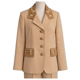 Chaqueta vintage Jungle by Kenzo – bordados de cuentas – Talla 36