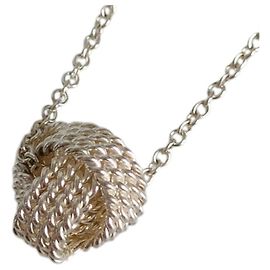 Autre Marque Tiffany Somerset Mesh Ball Chain Anhänger Halskette